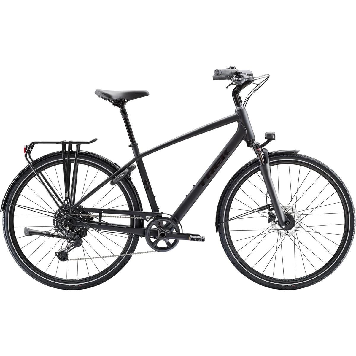 Cityhybrid Trek Verve 3 Equipped Matte Trek Black