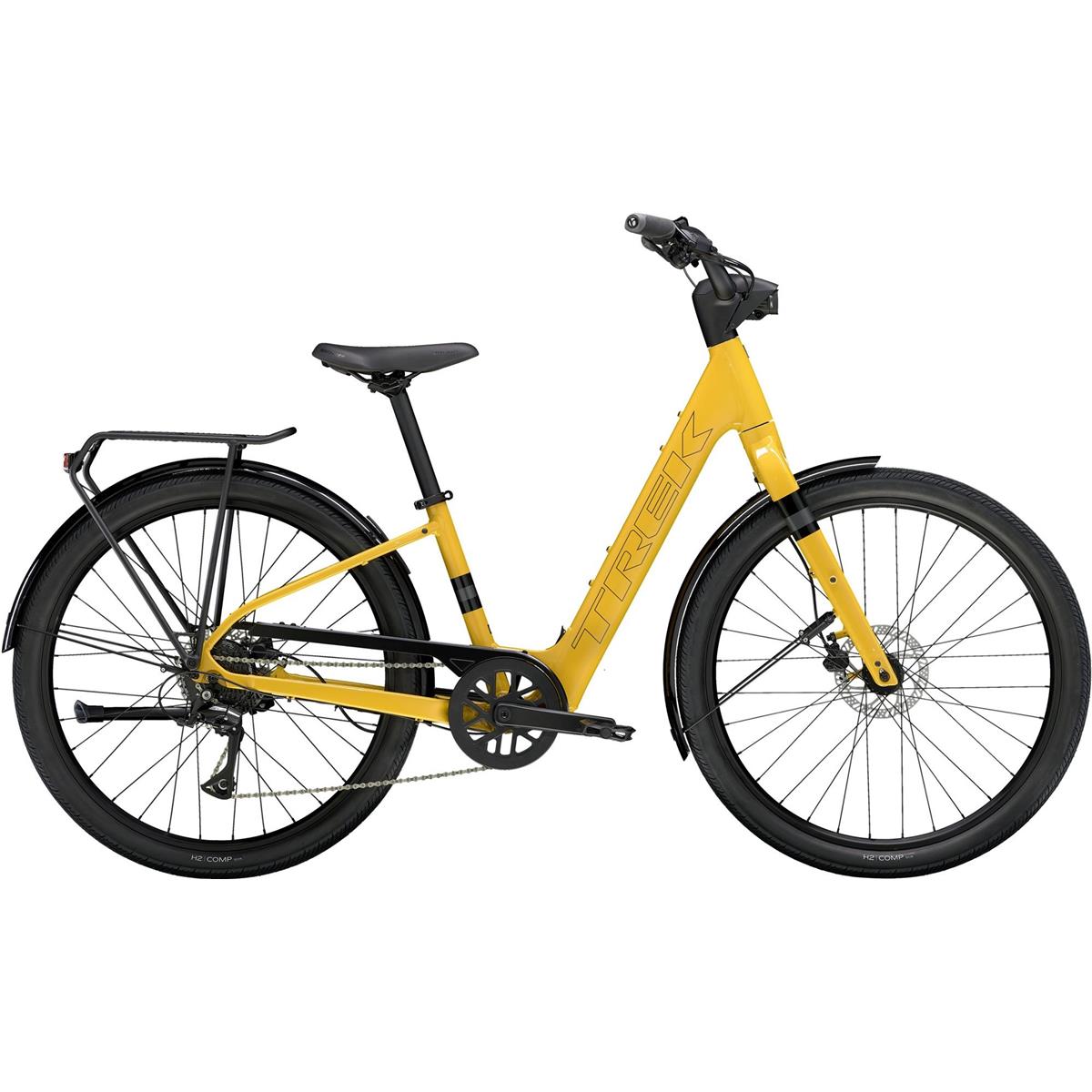 Elcykel Hybrid Trek Verve+ 1 Lowstep LT Baja Yellow