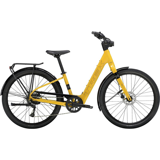 Elcykel Hybrid Trek Verve+ 1 Lowstep LT Baja Yellow