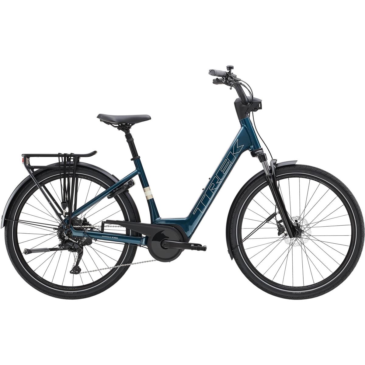 Elcykel Hybrid Trek Verve+ 2 Lowstep Gen 3 Dark Aquatic