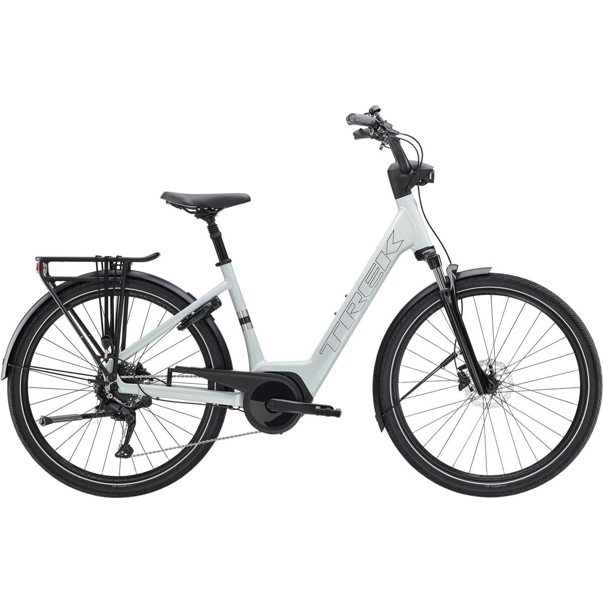 Elcykel Hybrid Trek Verve+ 2 Lowstep Gen 3 Plasma Grey Pearl