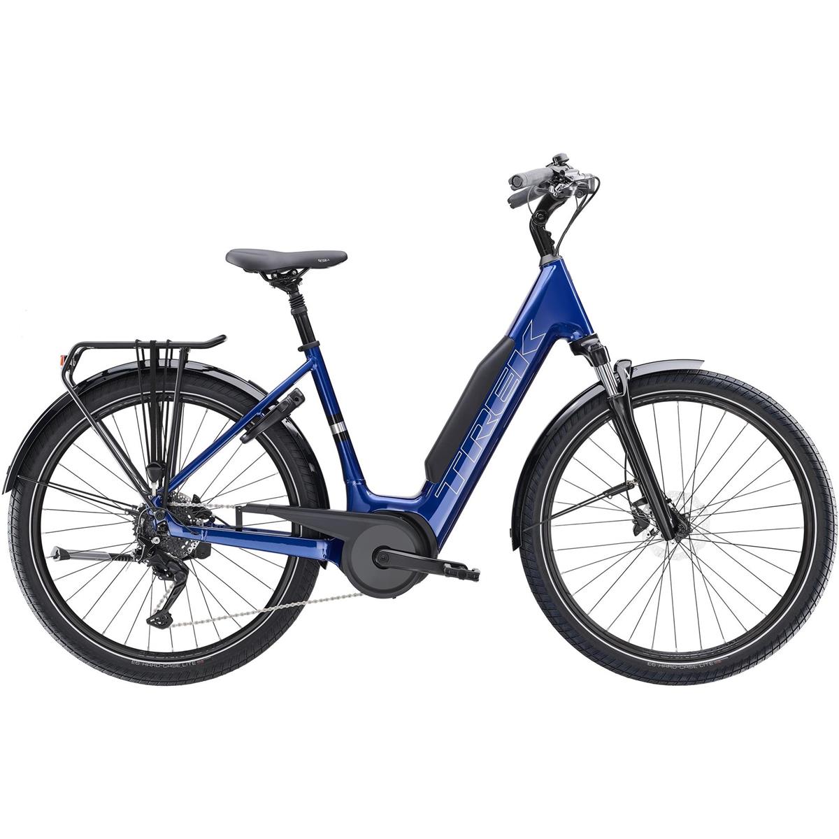 Elcykel Hybrid Trek Verve+ 3 Lowstep Gen 3 800Wh Hex Blue