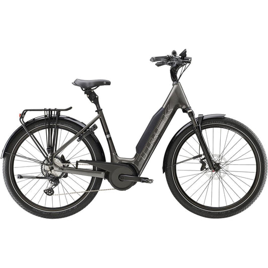 Elcykel Hybrid Trek Verve+ 5 Lowstep 800Wh Mercury