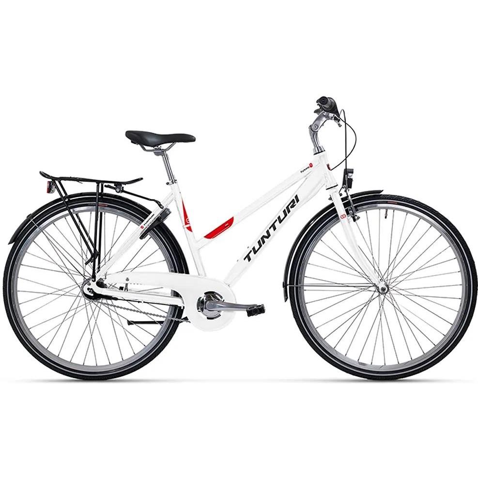 Cityhybrid Tunturi Parkway Dam White/Red