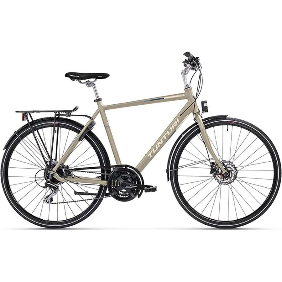 Cityhybrid Tunturi TX500 Herr Mattebeige/Blue