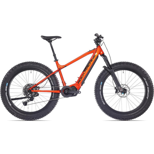 El-Fatbike Rock Machine Vyöry e90 S Mettalic Orange/Black
