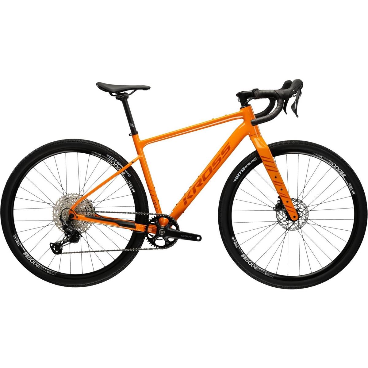 Gravel bike Kross Esker 5.0 GRX 1x12 Orange/Maroon