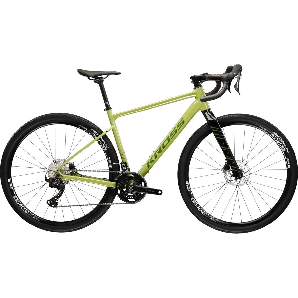 Gravel bike Kross Esker 6.0 GRX 2x12 Khaki/Green