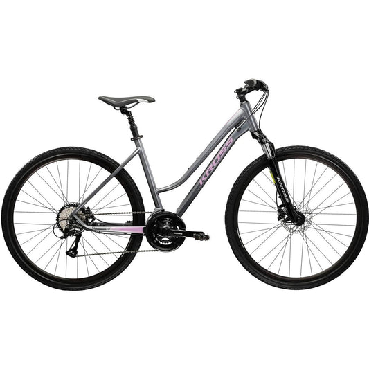 Crosshybrid Kross Evado 4.0 Lady Grey/Pink