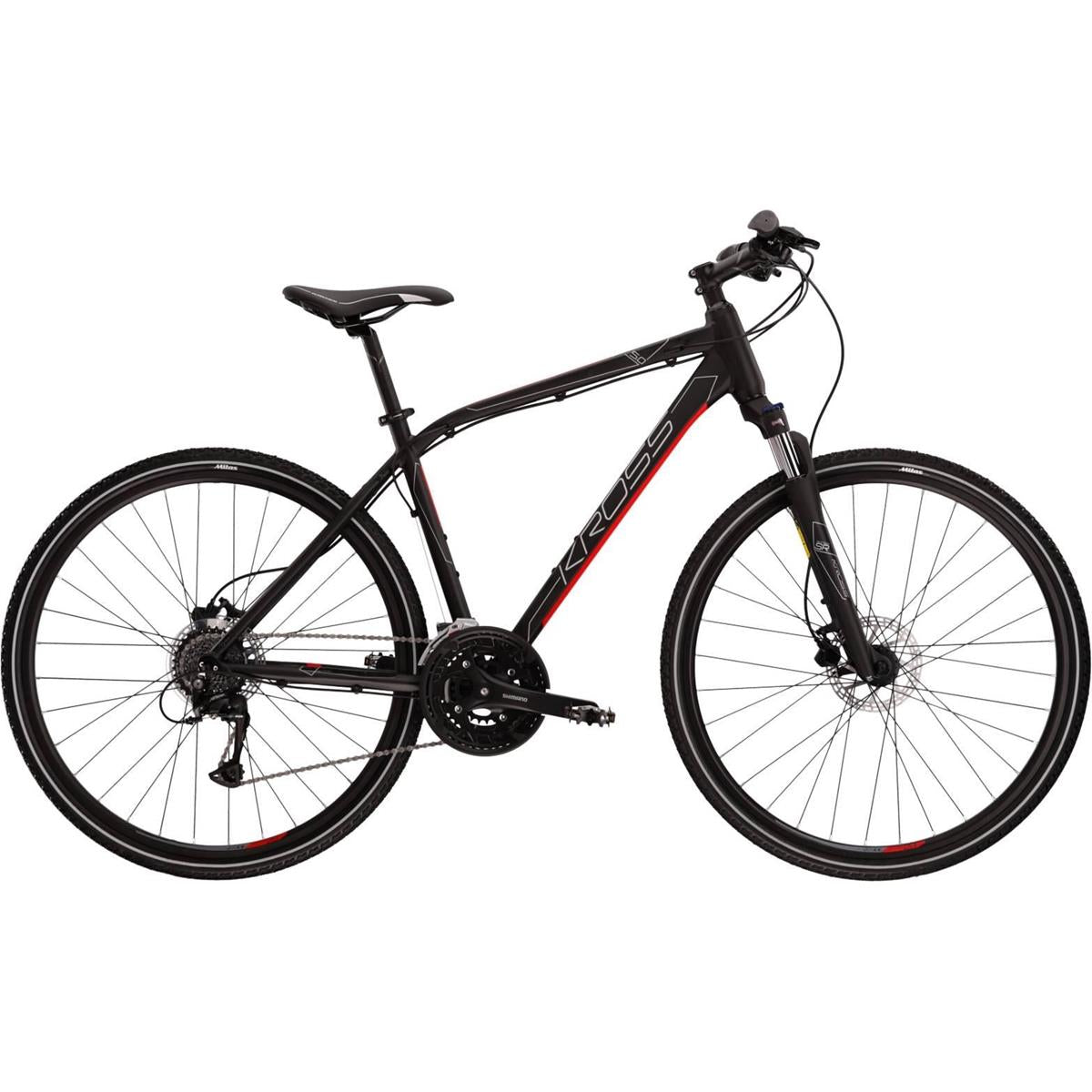 Crosshybrid Kross Evado 5.0 Black/Red