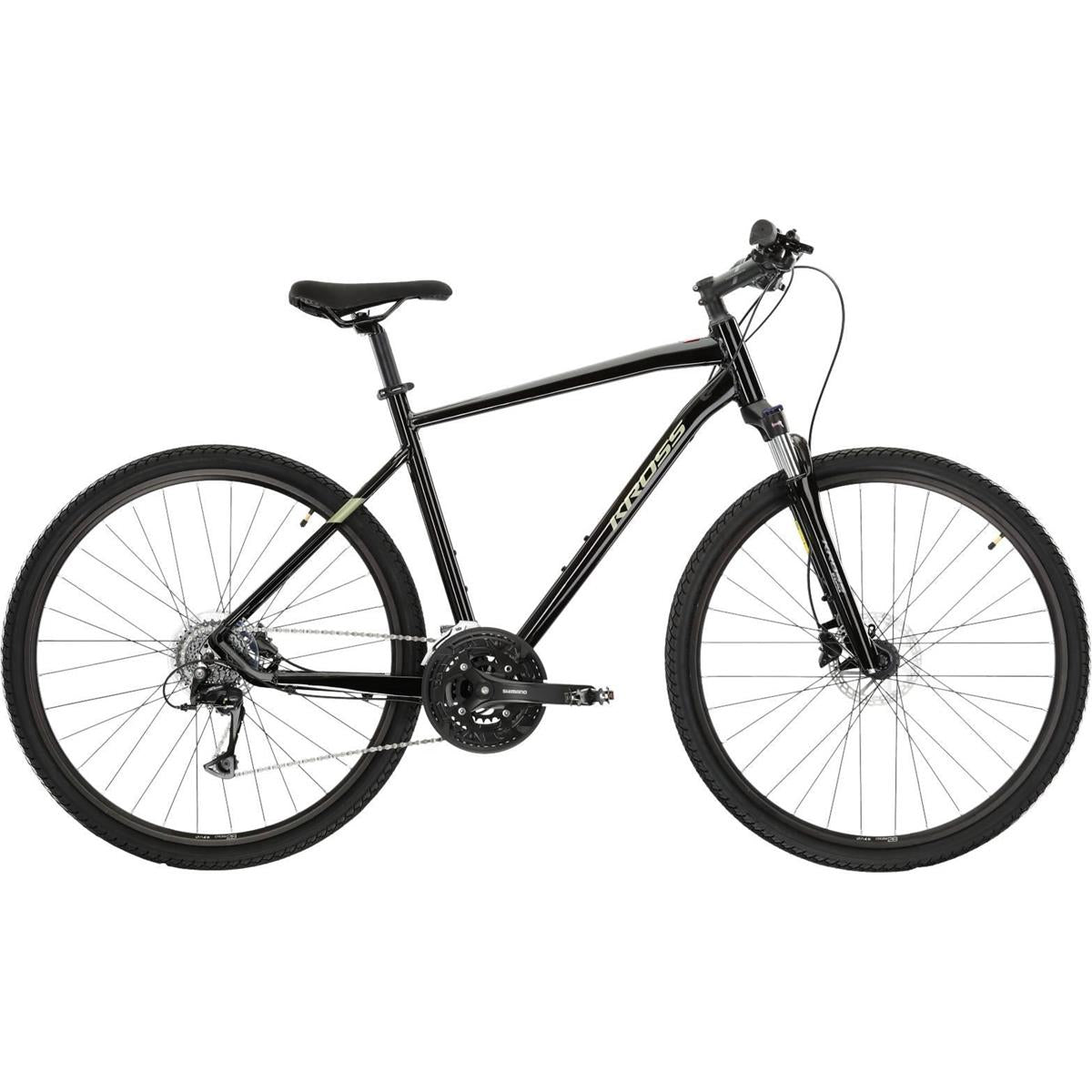 Crosshybrid Kross Evado 5.0 Black/Green 28"