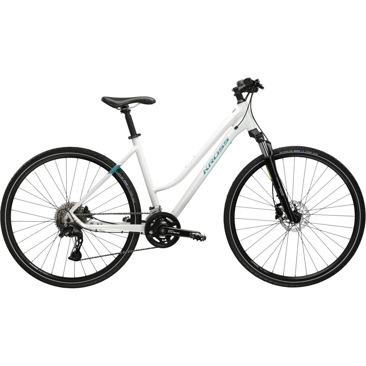 Crosshybrid Kross Evado 7.0 Lady White/Turquise