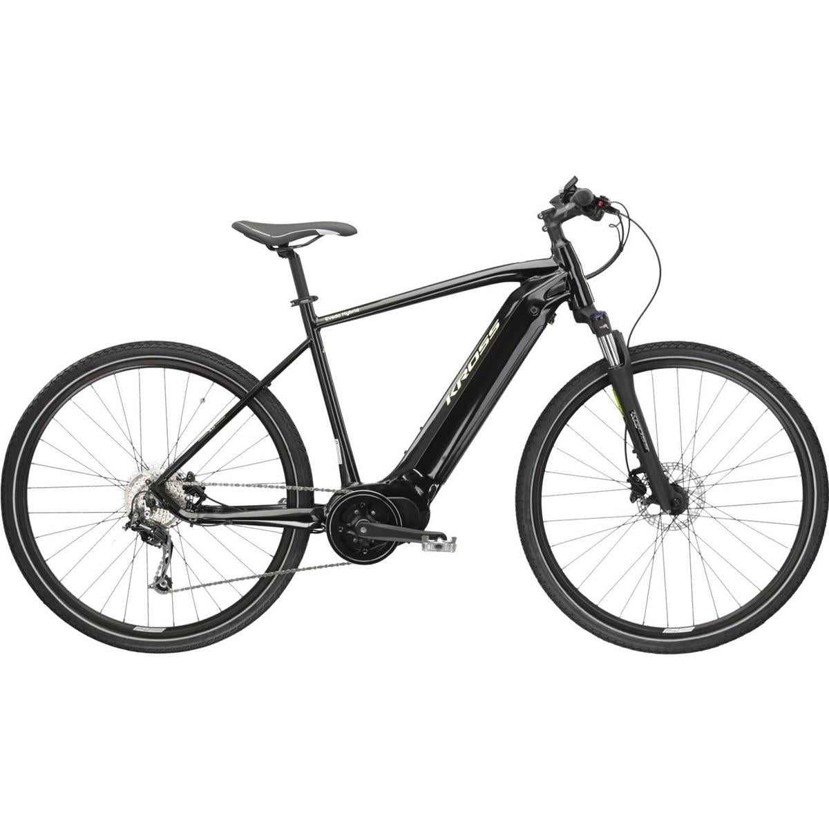 Elcykel hybrid Kross Evado Hybrid 3.0 Black/Beige