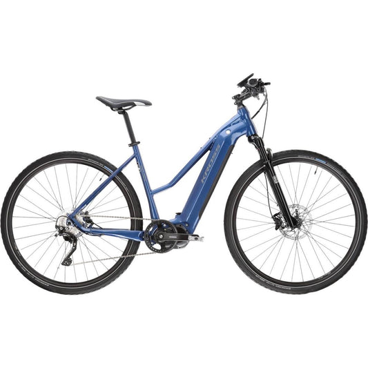 Elcykel hybrid Kross Evado Hybrid 6.0 Uni Blue/Grey