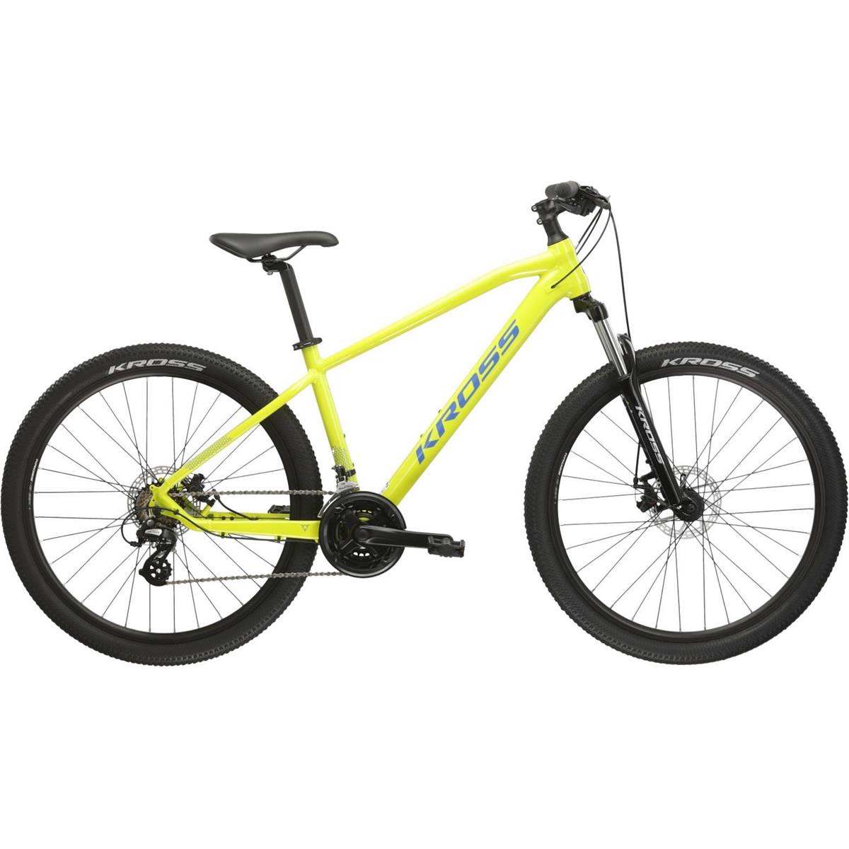 Hardtail MTB Kross Hexagon 2.0 Lime/Blue 2024