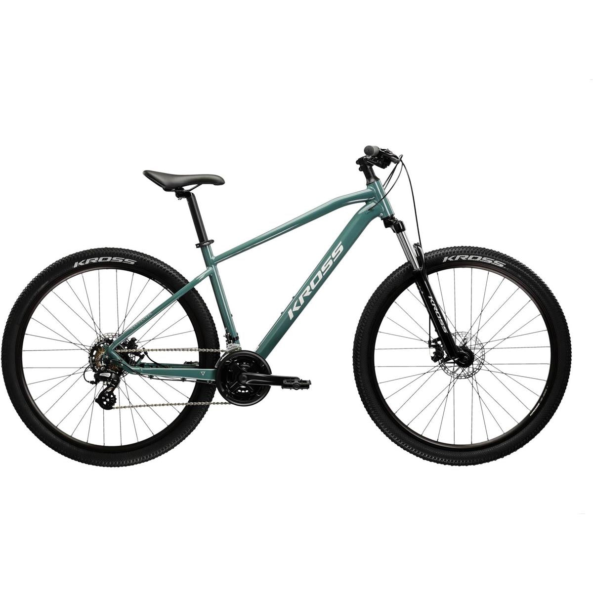 Hardtail MTB Kross Hexagon 2.0 Green/Silver 2025