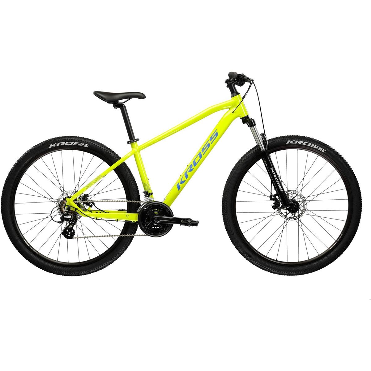 Hardtail MTB Kross Hexagon 2.0 Lime/Blue 2025