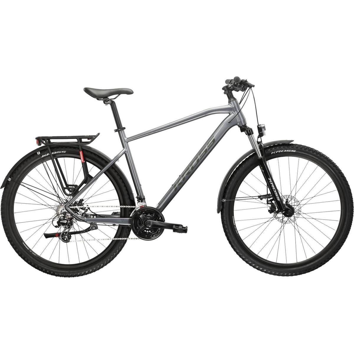 Hardtail MTB Kross Hexagon 2.0 EQ Grey/Dark Grey 2024