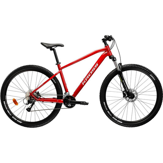 Hardtail MTB Kross Hexagon 4.0 Red/Silver 2025
