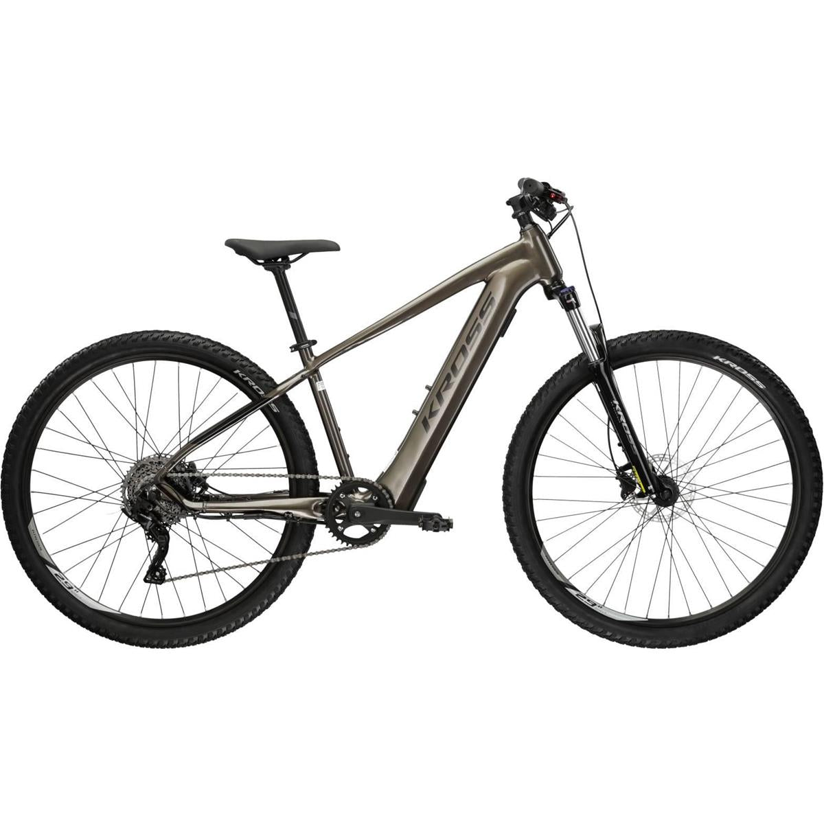 El MTB Kross Hexagon Boost 2.0 Brown/Black 29