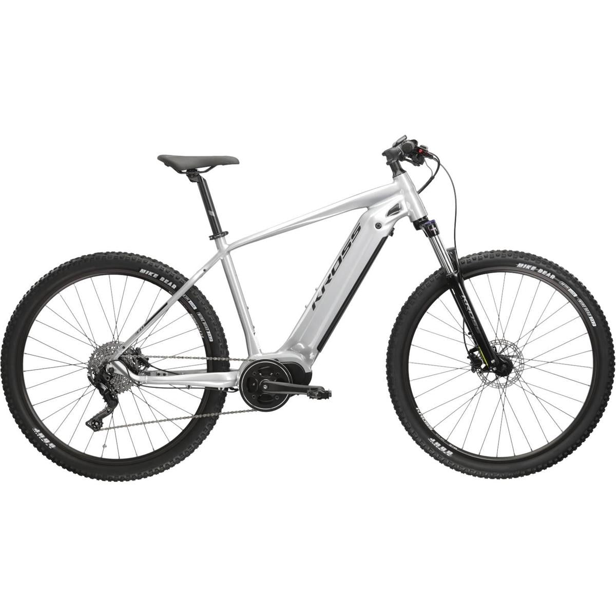 El MTB Kross Hexagon Boost 3.0 Silver/Black 29