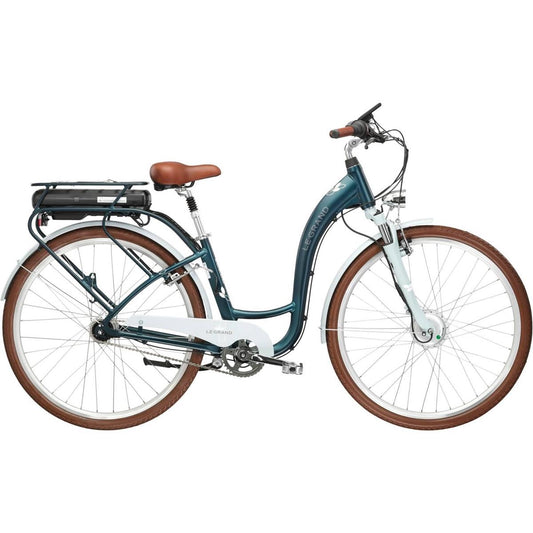 Elcykel Dam Kross Le Grand eLille 2 Turquise/White