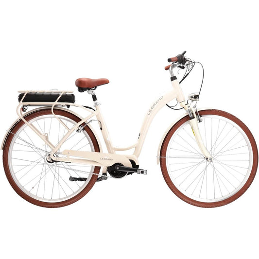 Elcykel Dam Kross Le Grand eLille 3 Beige/White