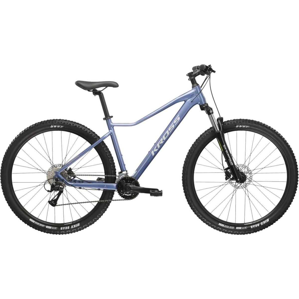 Hardtail MTB Kross Lea 4.0 Blue/Silver 2024