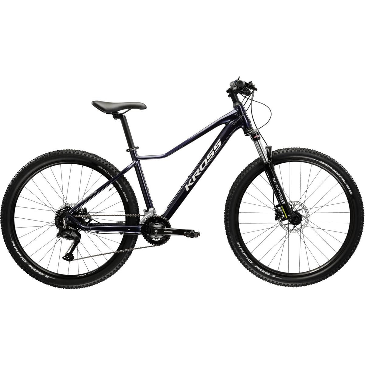 Hardtail MTB Kross Lea 5.0 Navy Blue/Silver 2024