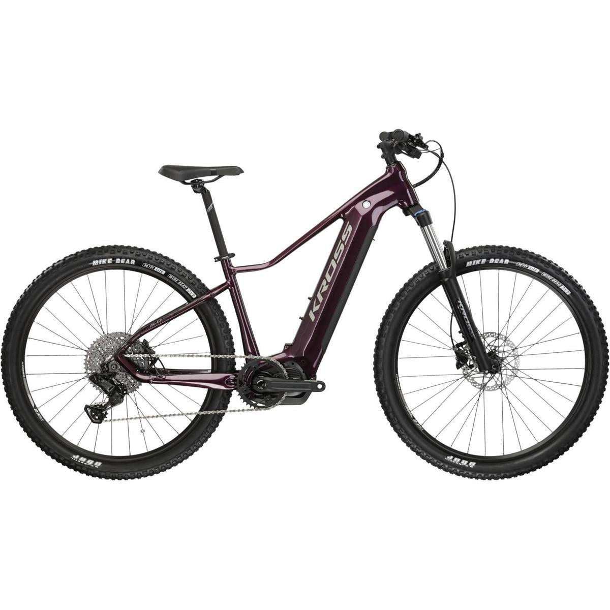 El MTB Kross Lea Boost 5.0 Violet/Black