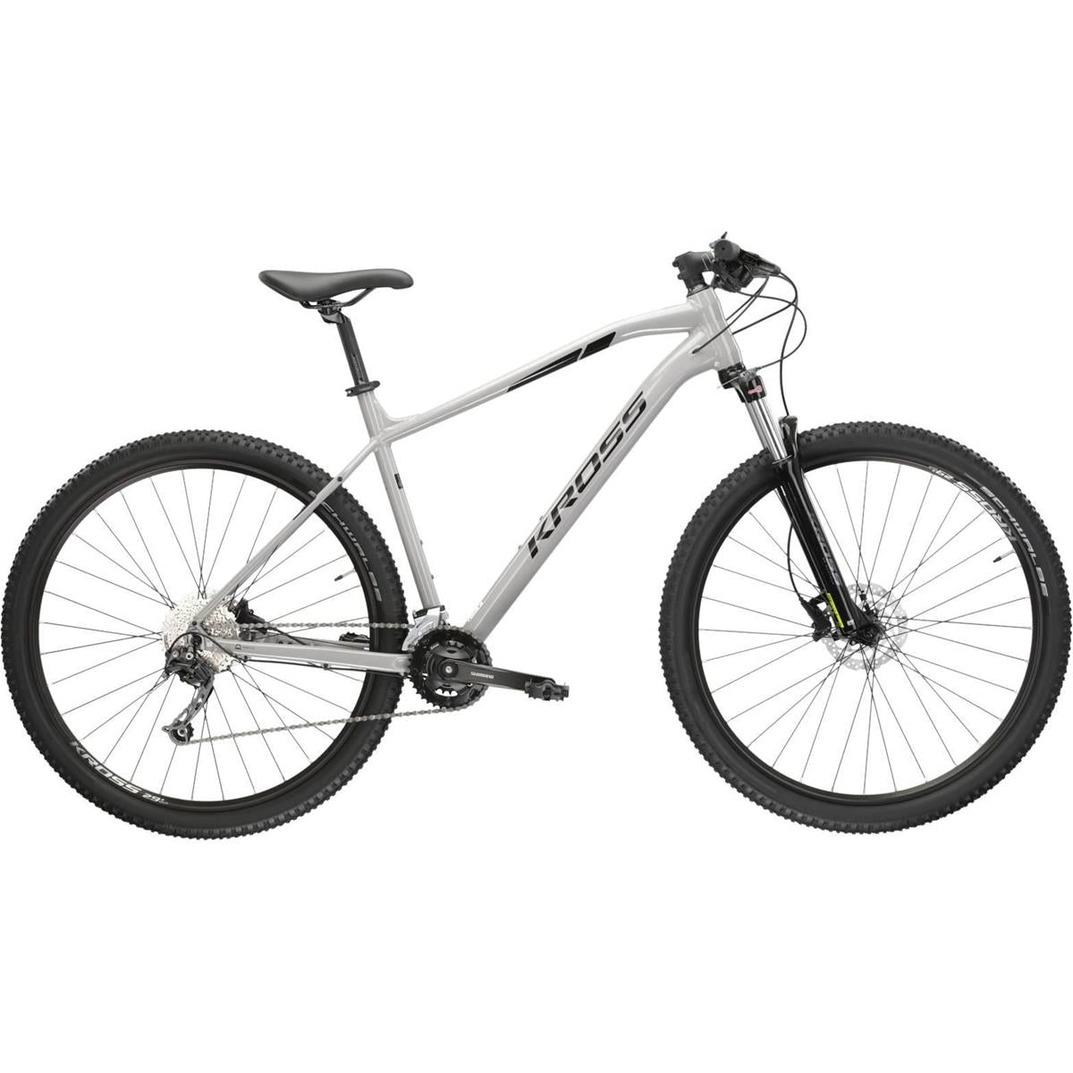 Hardtail MTB Kross Level 3.0 Grey/Black 29