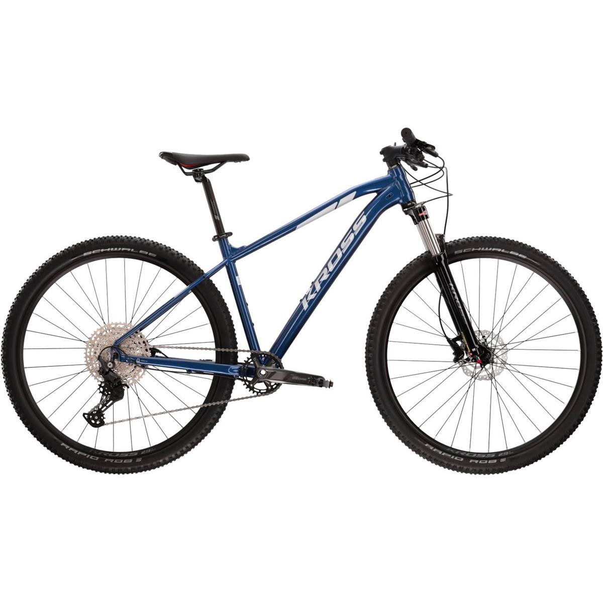 Hardtail MTB Kross Level 5.0 Blue/Silver 29