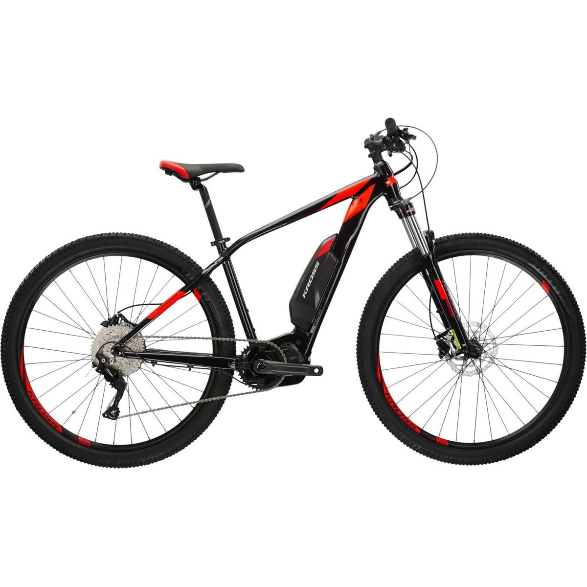 El MTB Kross Level Boost 1.0 418Wh Black/Red 29