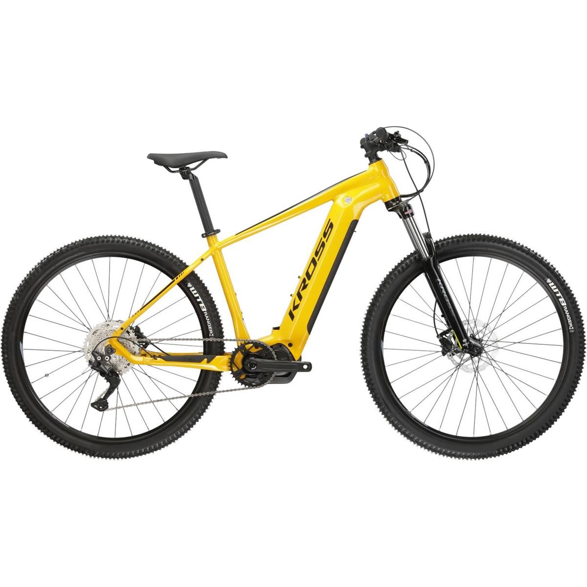 El MTB Kross Level Boost 1.0 500Wh Yellow/Black 29