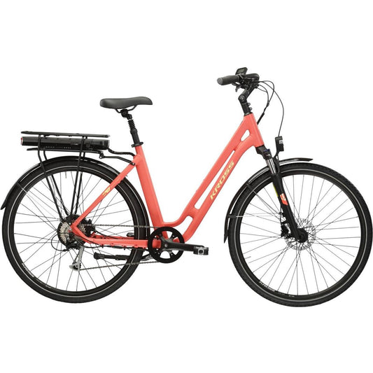 Elcykel hybrid Kross Sentio Hybrid 2.0 Coral/Yellow