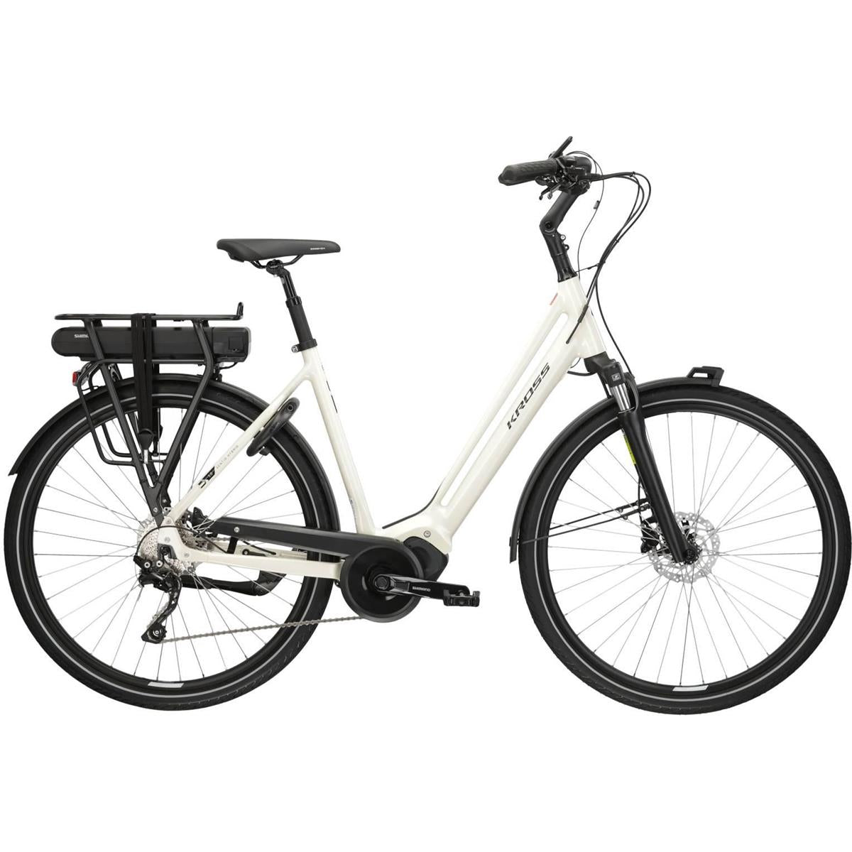 Elcykel hybrid Kross Sentio Hybrid 3.0 Uni Cream/Black