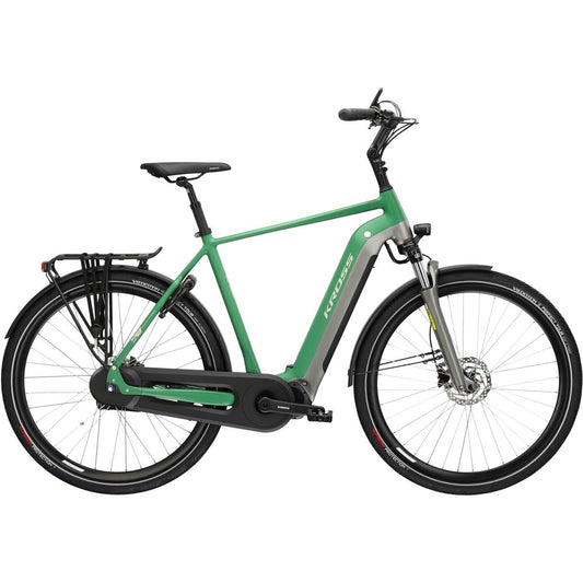 Elcykel hybrid Kross Sentio Hybrid 6.0 Green/Grey