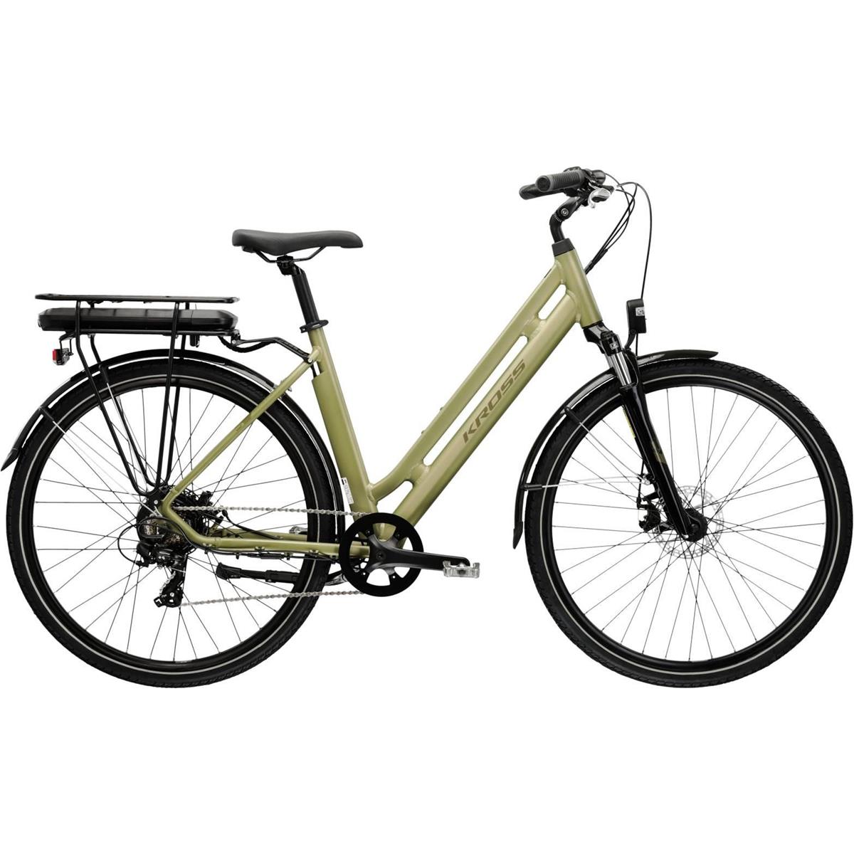Elcykel hybrid Kross Sentio Hybrid Khaki/Khaki