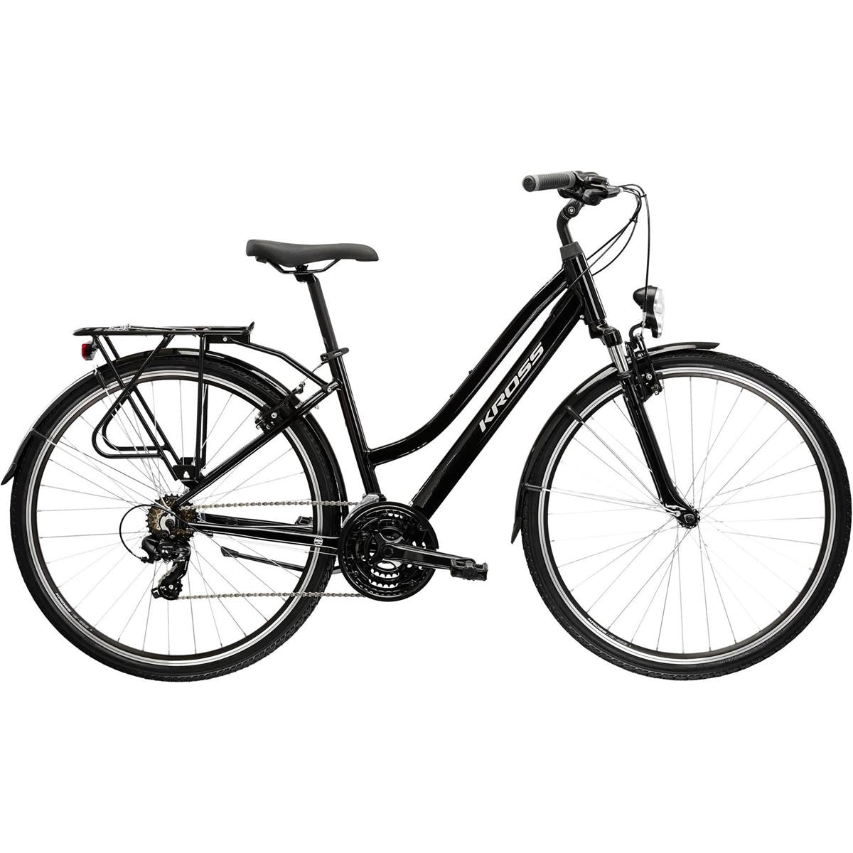 Cityhybrid Kross Trans 1.0 Lady Black/Silver