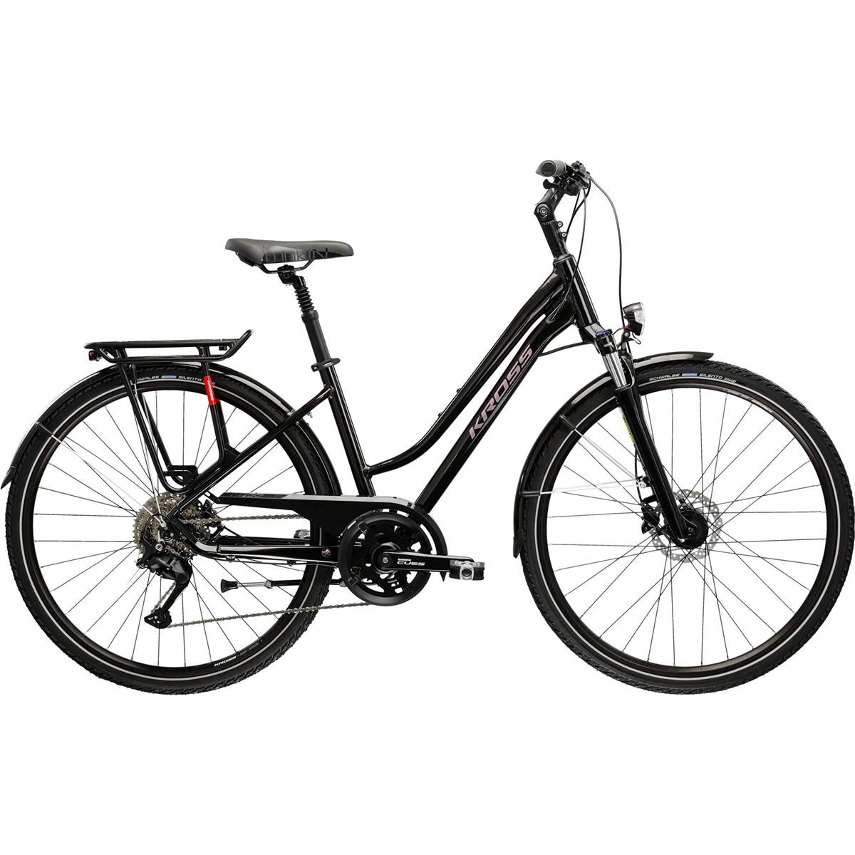 Cityhybrid Kross Trans 7.0 Lady Black/Pink