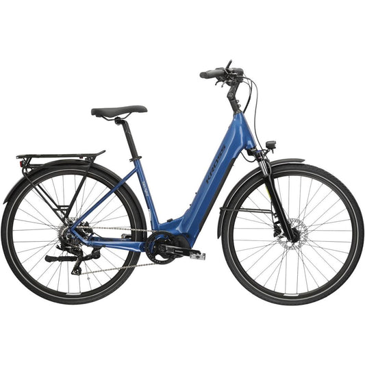 Elcykel hybrid Kross Trans Hybrid LS 3.0 Uni Blue/Black