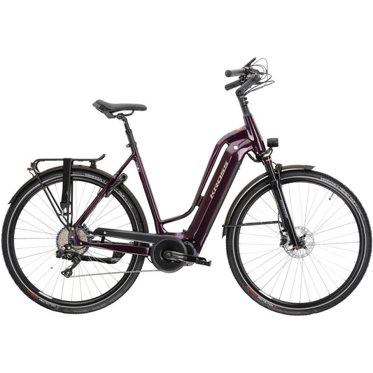Elcykel hybrid Kross Trans Hybrid Prestige Uni Violet/Grey