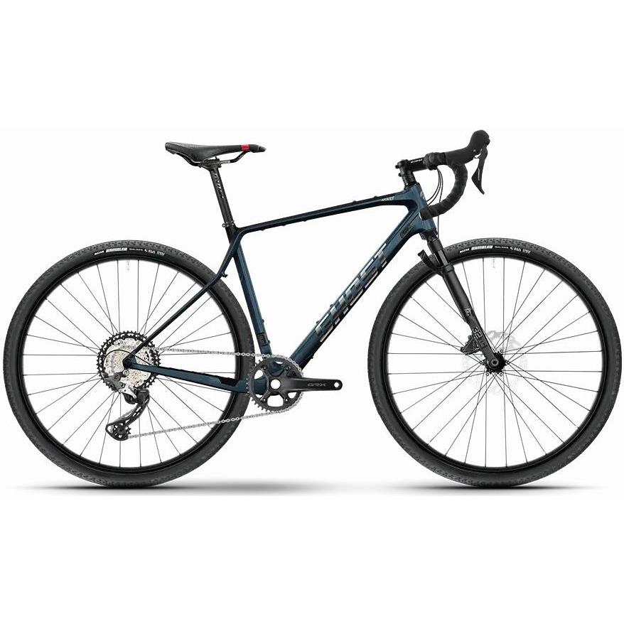 Gravel bike Ghost Asket CF Full Party Metallic Dark Blue Glossy