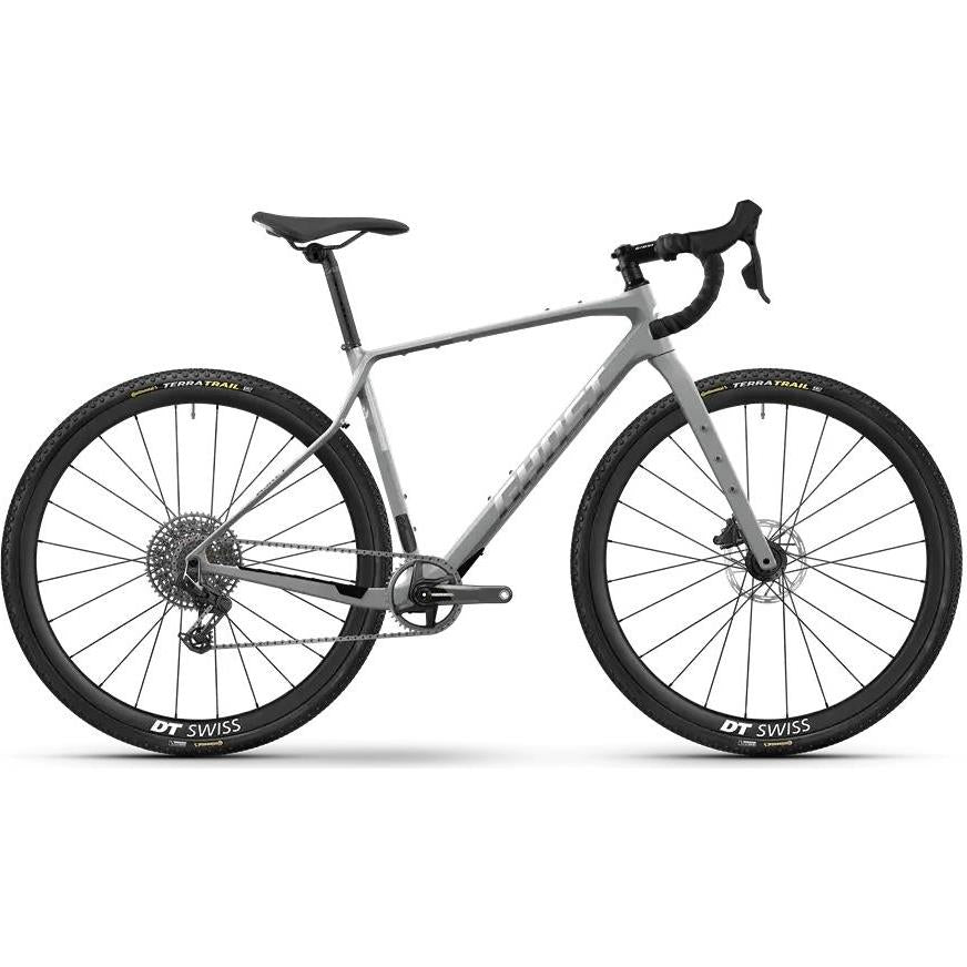 Gravel bike Ghost Asket CF LTD Mysterious Grey/Silver Glossy
