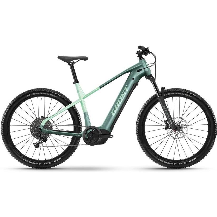 Elcykel hybrid Ghost E-Teru Advanced Green Glossy Green Glossy