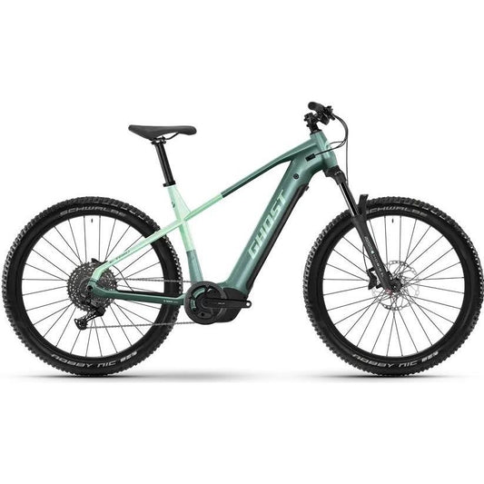 Elcykel hybrid Ghost E-Teru Advanced Green Glossy Green Glossy