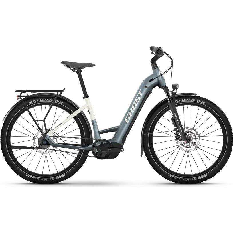 Elcykel hybrid Ghost E-Teru Pro Low Eq Abs Storm Grey/Chilly White Glossy
