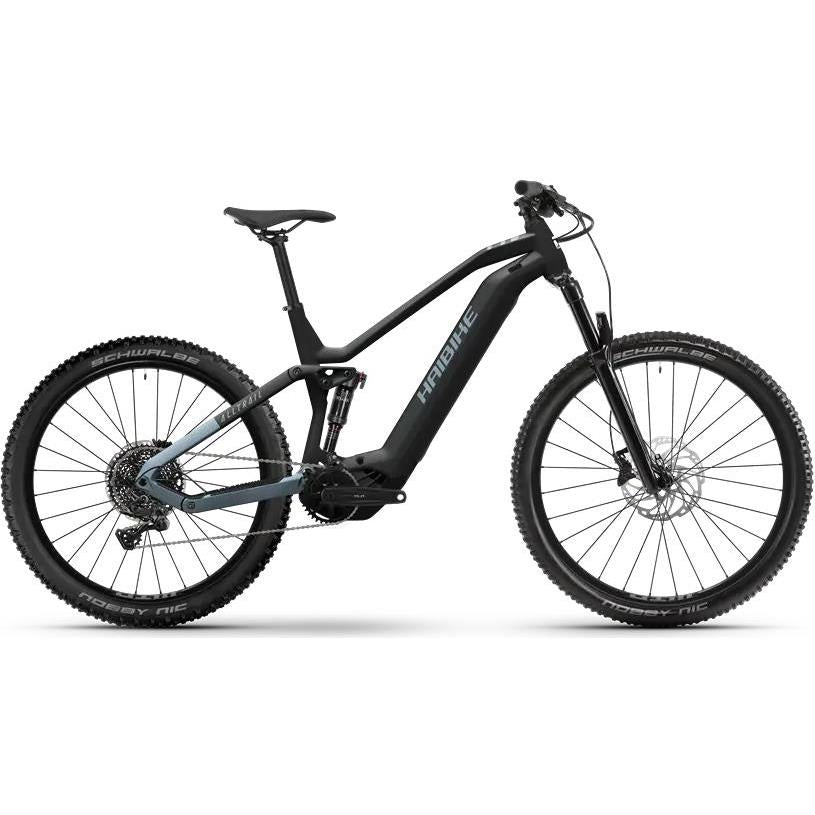 El MTB Haibike Alltrail 3 Ocean Black/Blue Matt