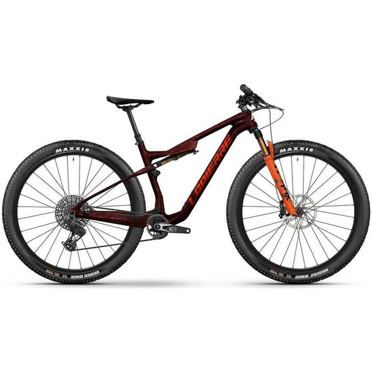 Heldämpad MTB Lapierre XRM 10.9 Translucent Carmin Glossy