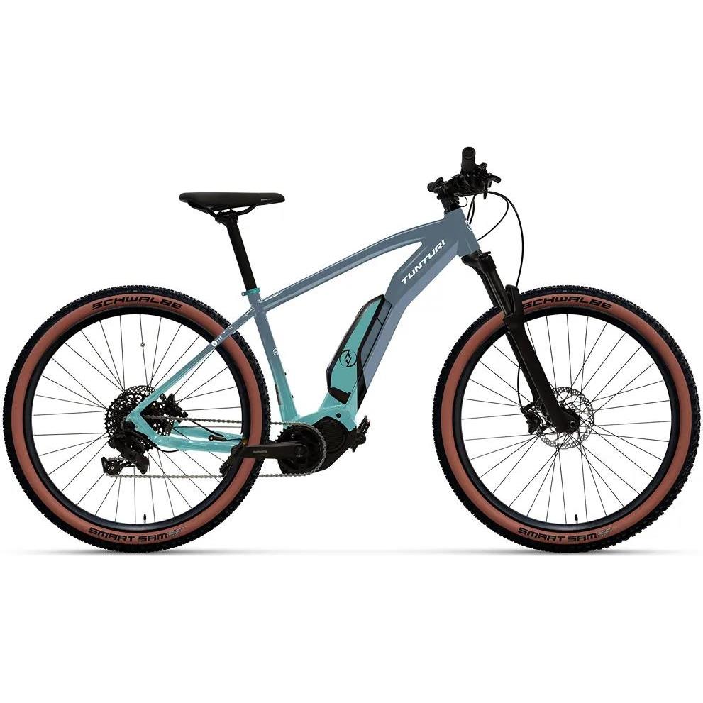 El MTB Tunturi e290 Dark Turquoise/White/Black
